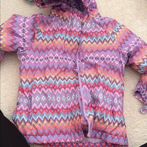 Zara Cream Hooded Zip-Up Jacket